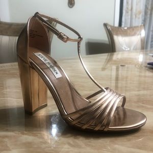 Steve Madden Rose Gold Sandal high heel